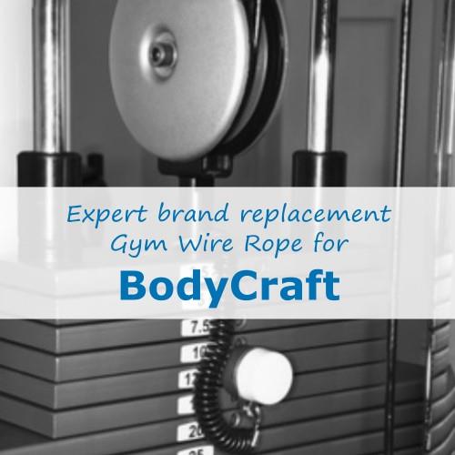 BodyCraft Fitness Gym Cable Wire Rope