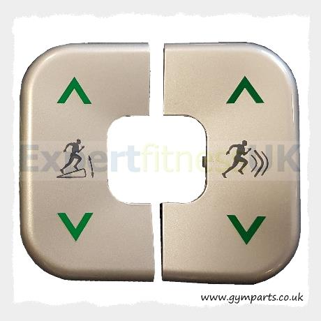Precor Elliptical D Pad Console Keypad Button Plate Set (Service Repair Kit)