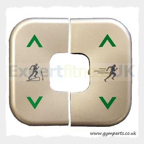 Precor Treadmill D Pad Console Keypad Button Plate Set (Service Repair Kit)