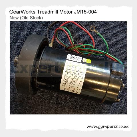 Horizon Treadmill DC Motor gearWORKS JM15-004 New but Old Stock (NOS)