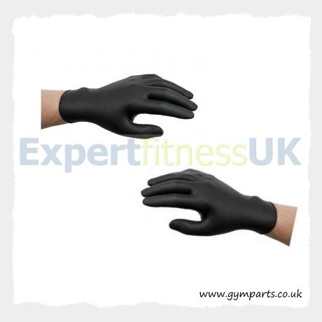 Black Nitrile Gloves (x25 Pairs)