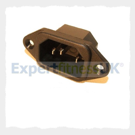 Screw In Mains Power Inlet Socket UK Type