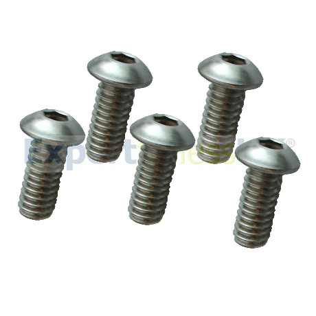 Concept 2 Stainless Steel Short Button Head Screw Kit (Pack 5)