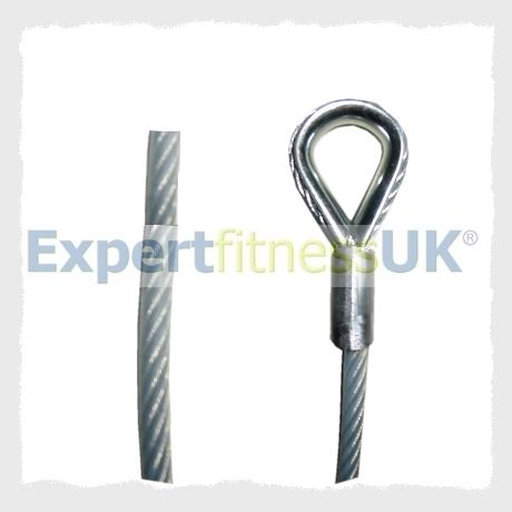 Precor Lower Back Gym Cable Wire Rope