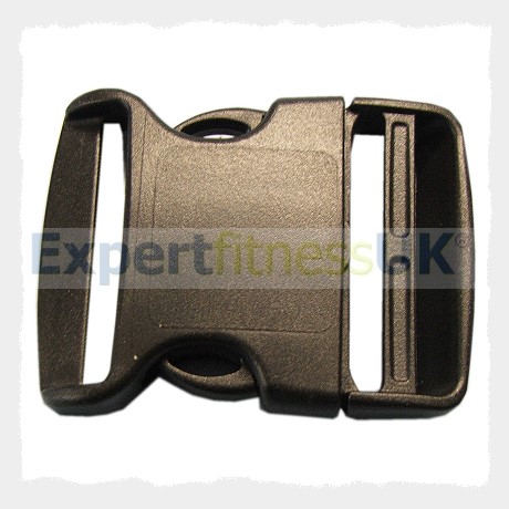 Dual Adjustable Plastic Buckle (50mm Seat Belt Type)