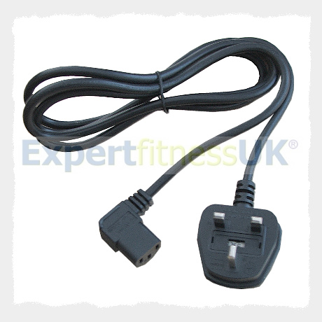 UK Mains Power Lead Cable Cord For Treadmill Running Machine With 3 Pin Plug 