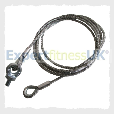 PowerSport Long Pulley Row Gym Cable Wire Rope (Early Unigym Model)